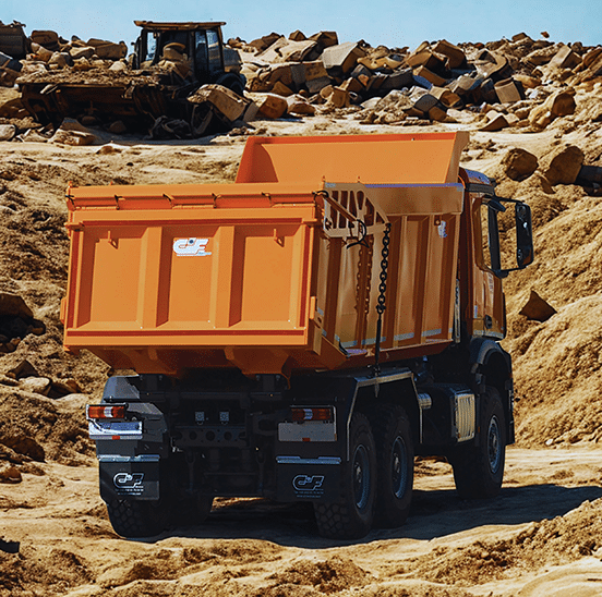 Benne extrême Mines et Carrières - 6X4 - 600 x 600 px